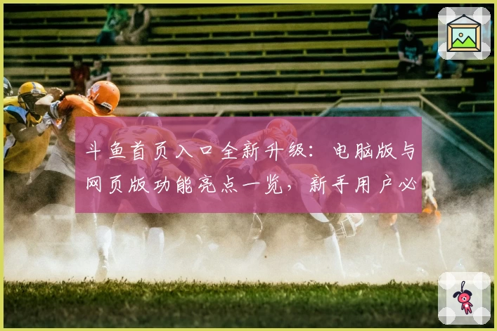 斗鱼首页入口全新升级:电脑版与网页版功能亮点一览,新手用户必看指南
